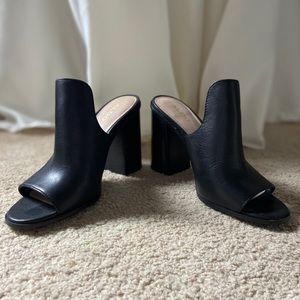 Aldo open toe mule